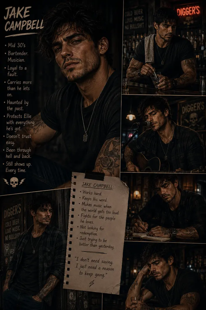 Character artwork of Jake Campbell